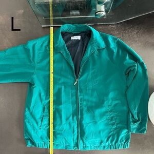 Teal Zip-Up Jacket